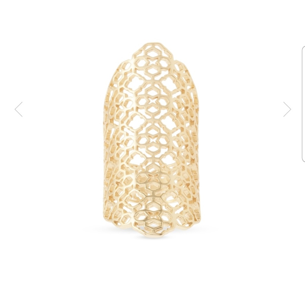 Boone Cocktail Ring in Gold